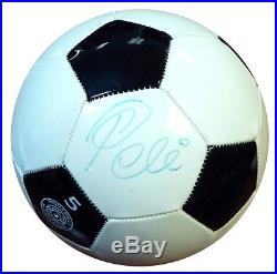 Pele Authentic Autographed Signed Wilson Soccer Ball Brazil JSA