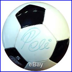 Pele Authentic Autographed Signed Wilson Soccer Ball Brazil JSA