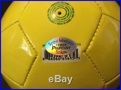 Pele Autograph Brazil Nike Mini Soccer Ball with COA Signed Auto