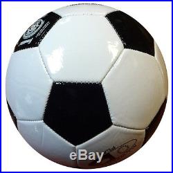 Pele Autographed Franklin Soccer Ball Brazil Psa/dna Stock #101424