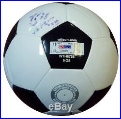 Pele Autographed Signed Wilson Soccer Ball Brazil PSA/DNA #AB51455