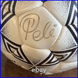 Pele' Autographed Soccer Ball This Ball Autographed For Jim Sheldon NSCAA Dir