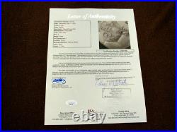 Pele Brazil Santos Ny Cosmos Hof Signed Auto Fila Italia Soccer Ball Jsa Loa