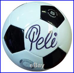 Pele Certified Authentic Autographed Signed Wilson Soccer Ball Brazil PSA/DNA