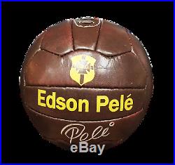 Pele Hand Signed Autographed Soccer Ball With Exact Picture Proof Coa Rare