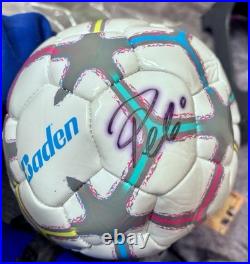 Pelè Hand Signed Full Size Soccer Ball WithHologram Certification