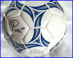 Pele Hand Signed Soccer Ball