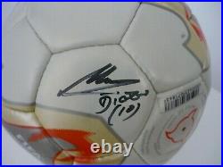 Pele Maradona Eusebio Neeskens Kahn and Gerd Muller Hand Signed Ball 2006