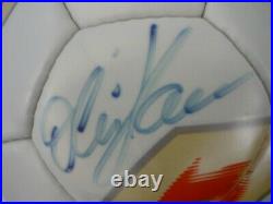 Pele Maradona Eusebio Neeskens Kahn and Gerd Muller Hand Signed Ball 2006