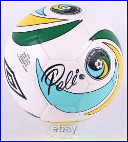 Pele New York Cosmos Autograph Signed Soccer Ball Steiner Sports Certified