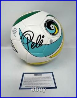 Pele New York Cosmos Autograph Signed Soccer Ball Steiner Sports Certified MINT