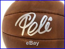 Pele Signed 1958 World Cup Final Soccer Ball PSA /DNA Certified