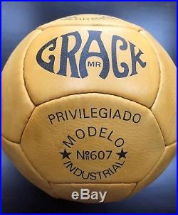 Pele Signed 1962 FIFA World Cup Vintage Leather Soccer Ball Brazil PSA AD56091