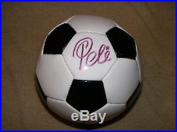 Pele Signed Autographed Soccer Ball JSA COA J05759