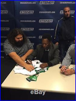 Pele Signed BNWT NY Cosmos Umbro Jersey Steiner Sports COA Fresh Signature