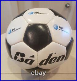 Pele Signed Baden Black & White Mundial AT&T FIFA Soccer Ball AT&T Contest Prize