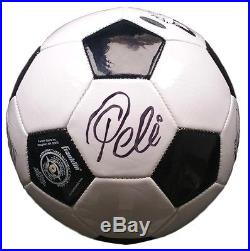 Pele Signed Full Sized Franklin Soccer Ball TriStar