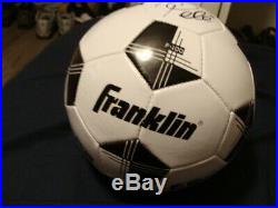 Pele Signed Soccer Ball Autographed Black and White Ball WithCOA