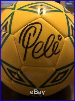 Pele Signed Soccer Ball Autographed PSA/DNA