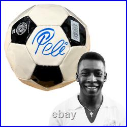 Pele Signed Soccer Ball. Greatest Player Ever. Autographed, JSA