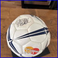 Pele Signed Soccer Ball. Guaranteed authentic or full refund Pele Signed Soccer Ball. Guaranteed authentic or full refund