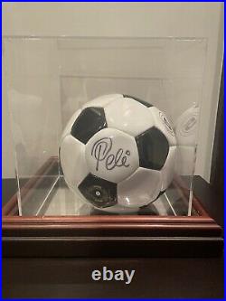 Pele Signed Soccer Ball (Wilson)