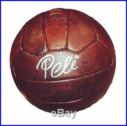 Pele Signed Vintage Ball PSA/DNA FIFA Brazil ITP