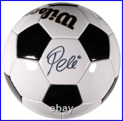 Pele The Black Pearl Soccer Ball Signed
