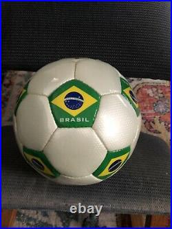 Pele signed Brazil soccer ball with certificate of authentication