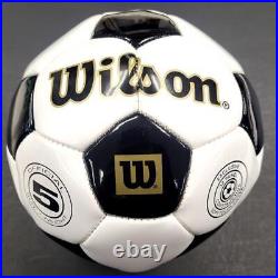 Pele signed Full Size Wilson Soccer Ball autograph Beckett BAS Authentic Holo