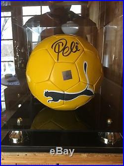 Pele signed soccer ball