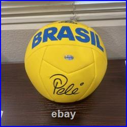 Pele signed soccer ball With certificate Of Authenticity