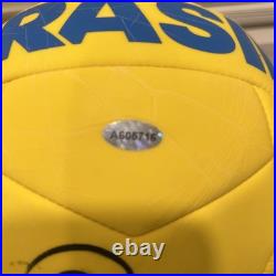 Pele signed soccer ball With certificate Of Authenticity