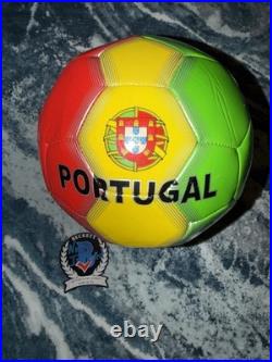 Pepe Signed Official Portugal Soccer Ball World Cup Legend Beckett #2