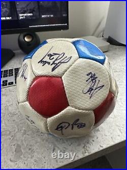 Philadelphia Kix Signed Soccer Ball