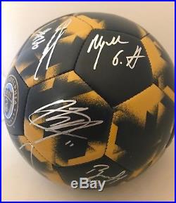 Philadelphia Union 2018 team signed Full Size Logo Soccer Ball autographed MLS