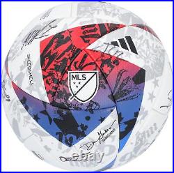 Philadelphia Union Signed Match-Used Soccer Ball 2023 MLS Season with20 Signatures