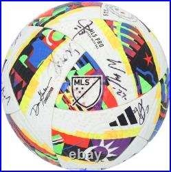 Philadelphia Union Signed Match-Used Soccer Ball from 2024 MLS Season with14 Autos Philadelphia Union Signed Match-Used Soccer Ball from 2024 MLS Season with14 Autos
