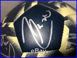 Philadelphia Union Team Signed Full Size Logo Soccer Ball Autographed MLS