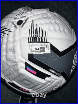 Pibe Carlos Valderrama Signed Official Soccer Ball Columbia Legend JSA Auth