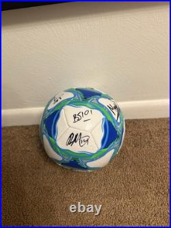Pittsburgh Riverhounds Team Signed Autographed Soccer Ball 2025 USL Champions