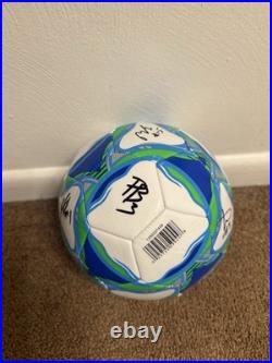 Pittsburgh Riverhounds Team Signed Autographed Soccer Ball 2025 USL Champions