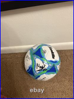 Pittsburgh Riverhounds Team Signed Autographed Soccer Ball 2025 USL Champions