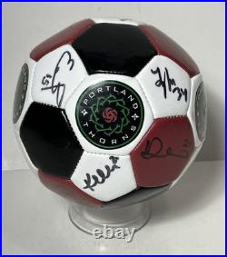Portland Thorns FC Autographed Mini Soccer Ball 2018-2019 Season Players
