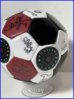 Portland Thorns FC Autographed Mini Soccer Ball 2018-2019 Season Players Portland Thorns FC Autographed Mini Soccer Ball 2018-2019 Season Players