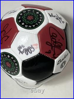 Portland Thorns FC Autographed Mini Soccer Ball 2018-2019 Season Players