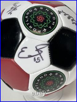 Portland Thorns FC Autographed Mini Soccer Ball 2018-2019 Season Players