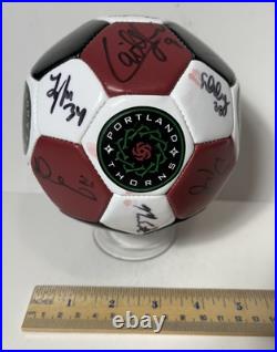 Portland Thorns FC Autographed Mini Soccer Ball 2018-2019 Season Players