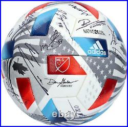 Portland Timbers Signed MU Soccer Ball from 2021 MLS Season with 27 Signatures