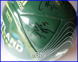 Portland Timbers Signed Team Ball Autographed Auto Nagbe Zemanski Chara Jewsbury